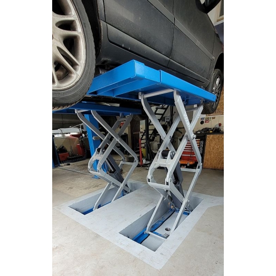 Podnośnik nożycowy podprogowy podposadzkowy Bestlift N35WPU-L